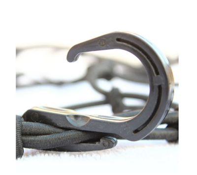 Replacement Flexi Hooks (for Bungee Net)-Pack of 8-Black