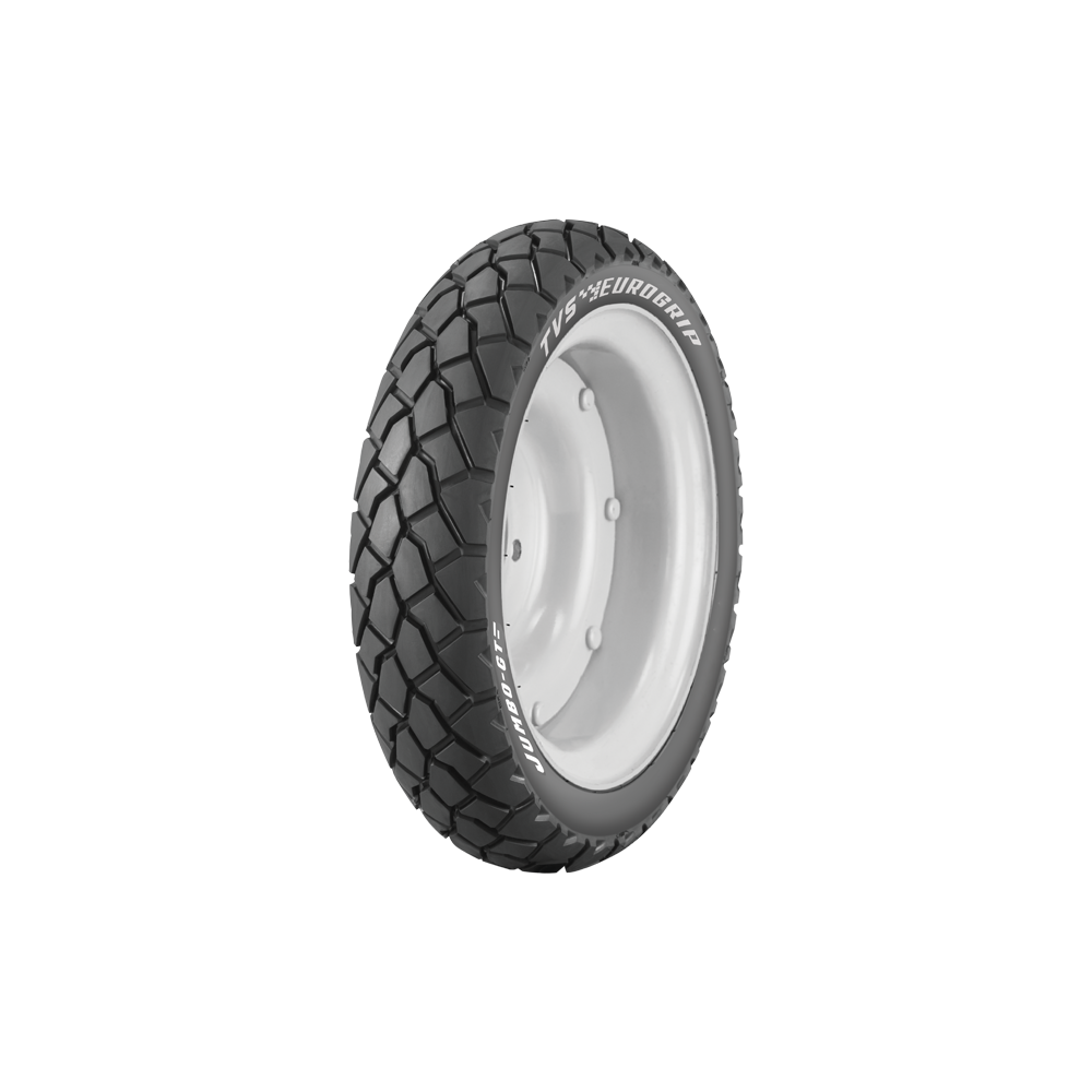 TVS EUROGRIP 90/90-12 Jumbo GT  Tubeless Scooter Tyre, Front or Rear