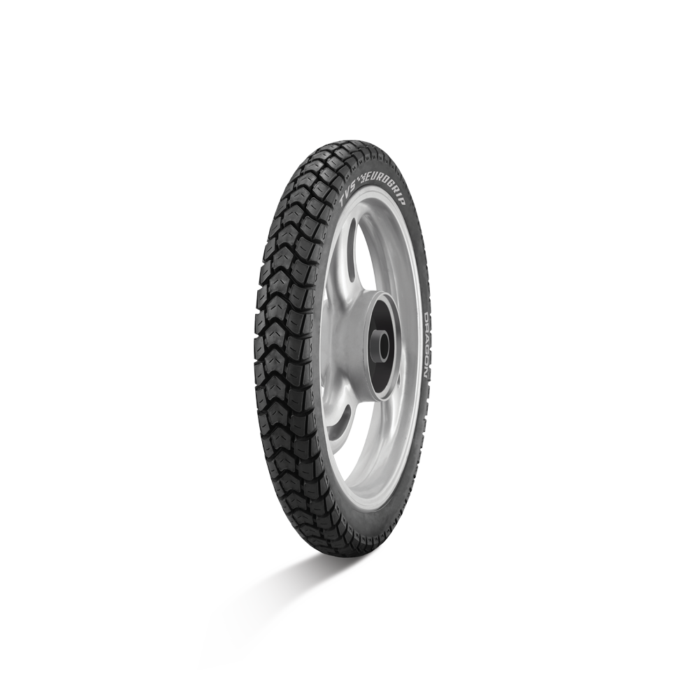TVS EUROGRIP 3.00-10 42J 4PR-  DRAGON Tube-Type Scooter Tyre, Front or Rear