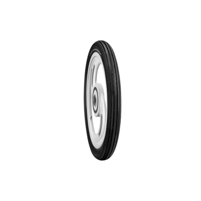 TVS EUROGRIP 2.75-17 4PR RIB PLUS 41P Tube-Type Bike Tyre, Front       