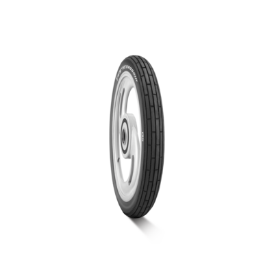 TVS EUROGRIP 2.75 - 18 42P 4PRTEG RIB STIFFER Tube-Type Bike Tyre, Front