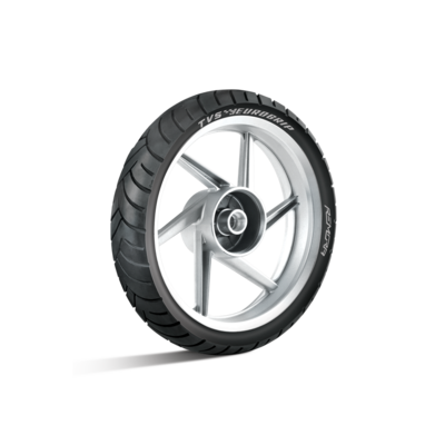 TVS EUROGRIP 110 / 80 - 17 57P TBL ATT455R - REMORA Tubeless Bike Tyre, Rear