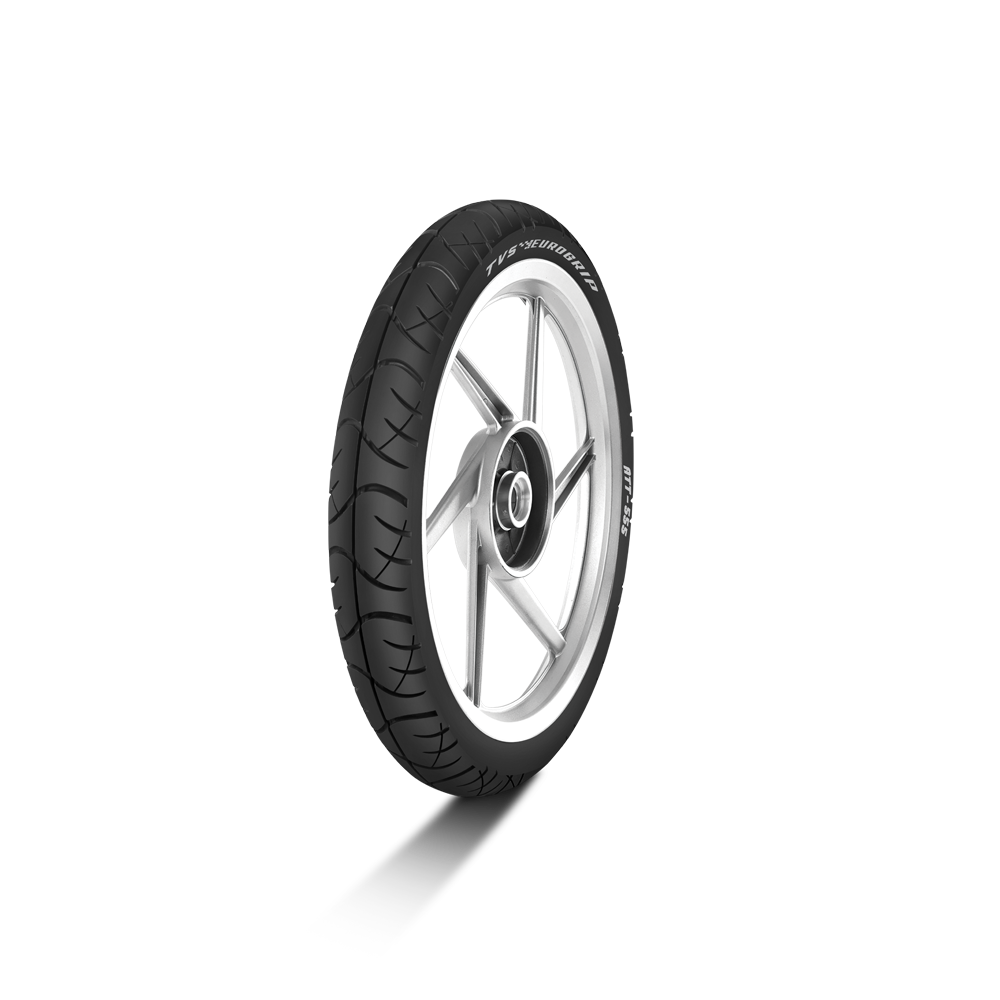 TVS EUROGRIP 80/100-18 47P ATT555F Tubeless Bike Tyre