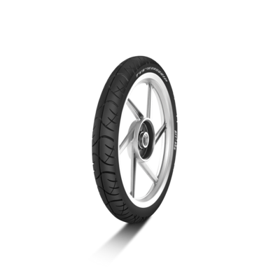TVS EUROGRIP 80/100-18 47P ATT555F Tubeless Bike Tyre