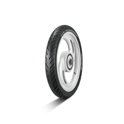 TVS EUROGRIP 80/100-18 54P REINF SPORTORQ QR Tubeless Bike Tyre, Front