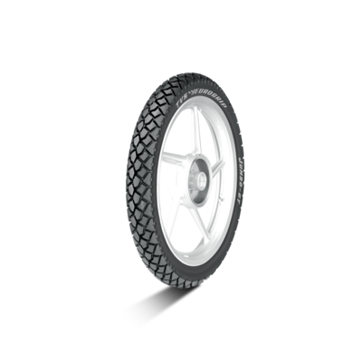 TVS EUROGRIP 3.00-17 50P 6PR JUMBO GT  Tubeless Bike Tyre, Rear