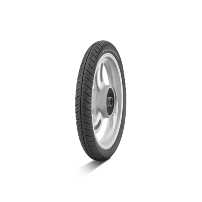 TVS EUROGRIP 2.75-18 42P 4PR  ATT 525M Tube-Type Bike Tyre, Front