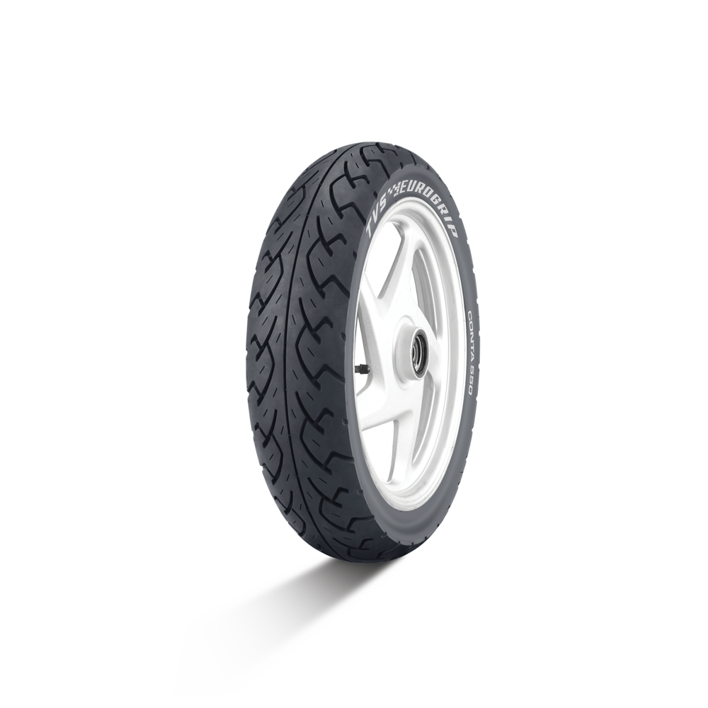 TVS EUROGRIP 90/90-12 54J CONTA 550 Tube-Type Scooter Tyre, Front or Rear