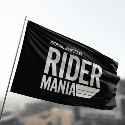 Reflective Motorcycle Flag