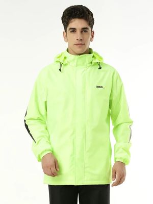 Zeel Men&#39;s Neon Green Rainsuit