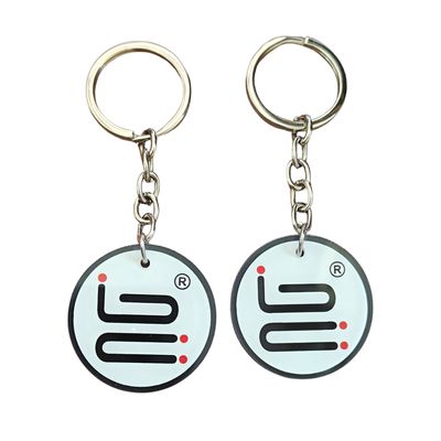 BIKERS CLUB ACRYLIC RING KEY-CHAIN (Set of 4)