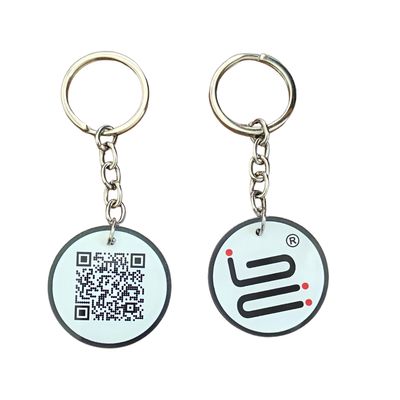BIKERS CLUB ACRYLIC RING KEY-CHAIN (Set of 4)