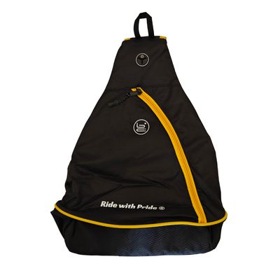 SLING BAG - BLACK &amp; YELLOW