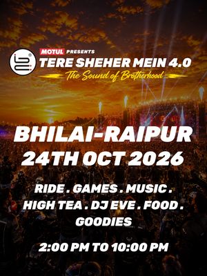 BHILAI-RAIPUR 24TH OCT 2026