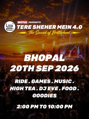 BHOPAL 20TH SEP 2026