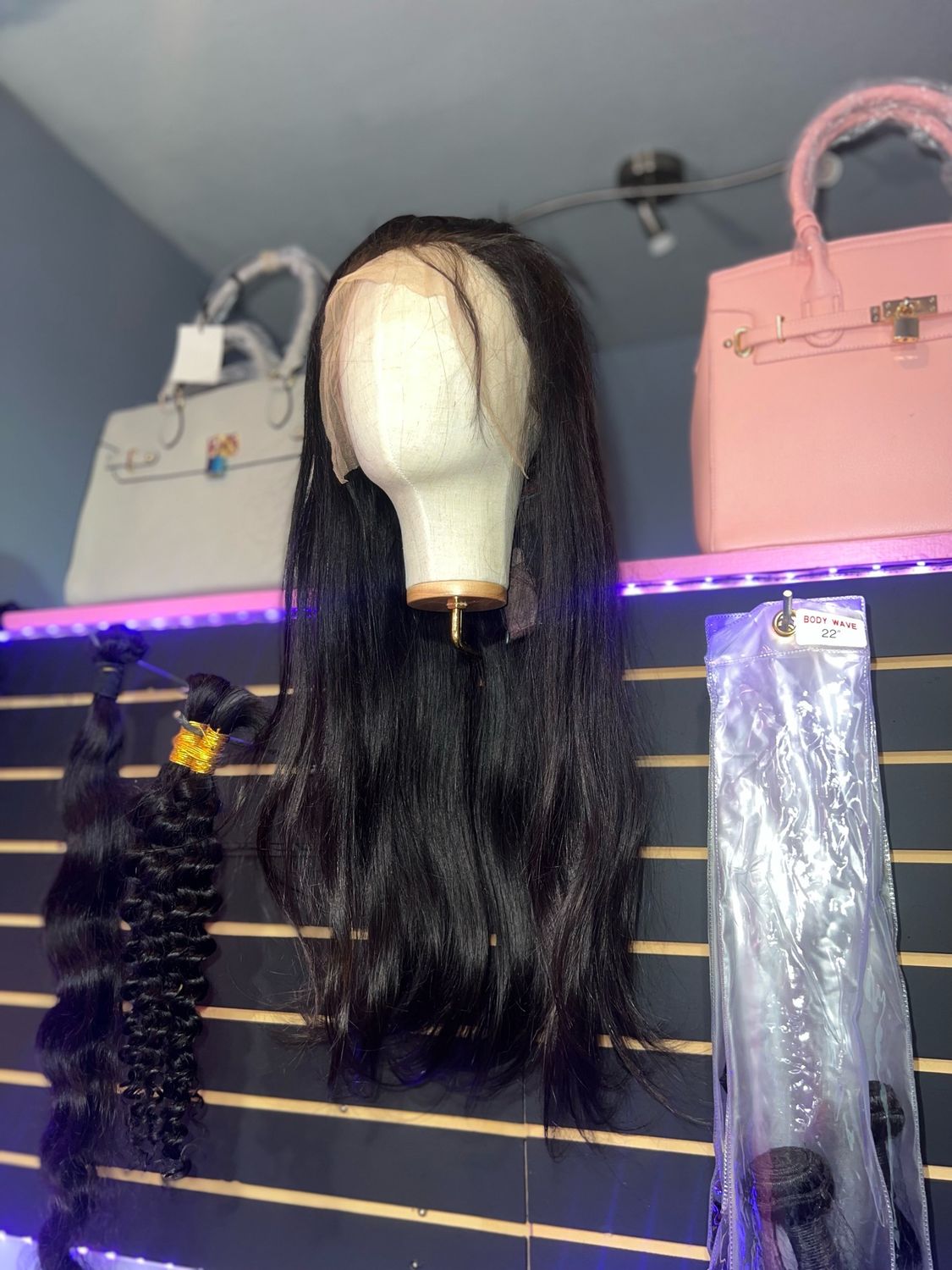 24” Lace Front Wig (straight)