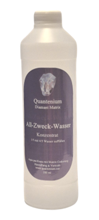 All-Zweck-Wasser Konzentrat 500 ml für 5x500 ml All-Zweck-Wasser Konzentrat 500 ml für 5x500 ml
