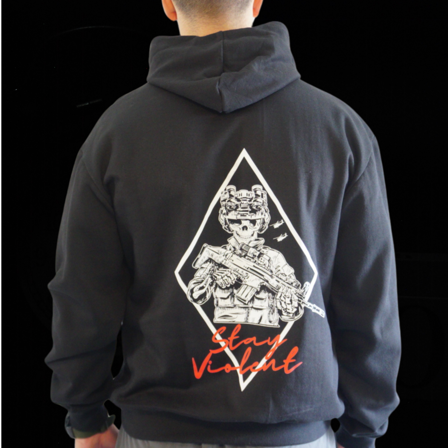 Stay Violent Hoodie (small)