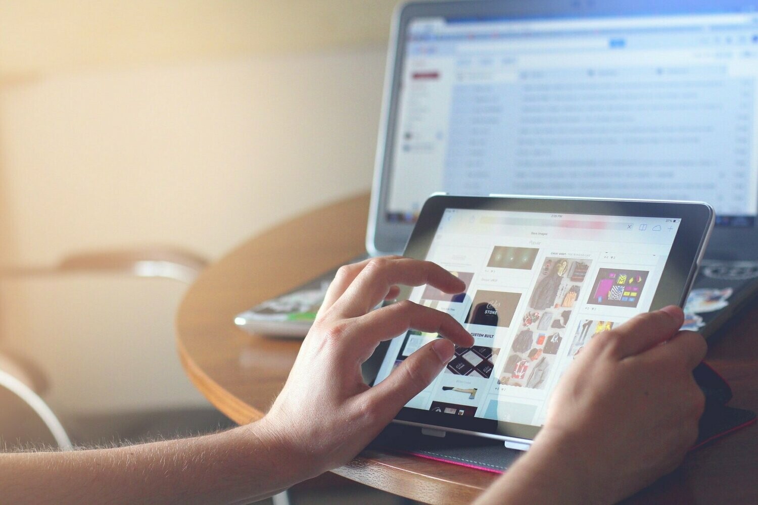 Seven page website design