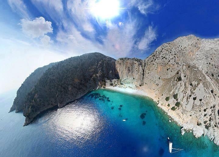 symi island,monastery of st Michael & st. george`s bay symi island,monastery of st Michael & st. george`s bay