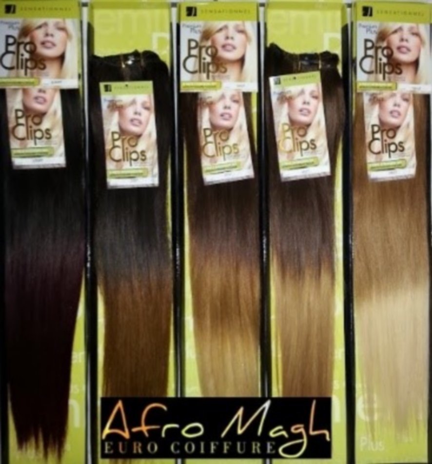 Sensationnel Premium Plus - Extensions à clip - Pro Clip 18