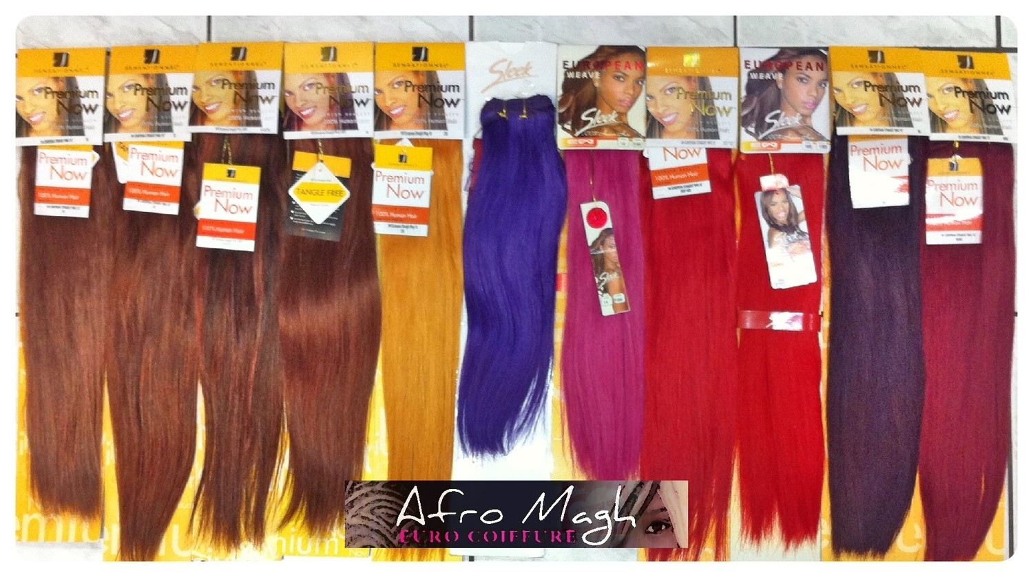 Sensationnel Premium Now - Extensions Euro Straight 18 Sensationnel Premium Now - Extensions Euro Straight 18" (46cm)