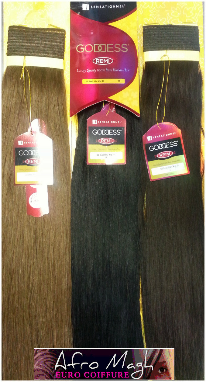 SENSATIONNEL Extensions Goddess Remi Silky Tissage 20
