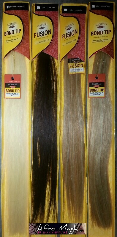 Goddess Remi Bond Tip Silky 18" couleurs basiques