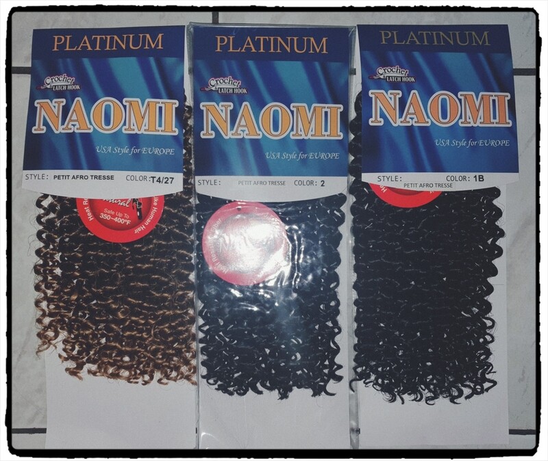 NAOMI Platinium - Petit Afro Tresse