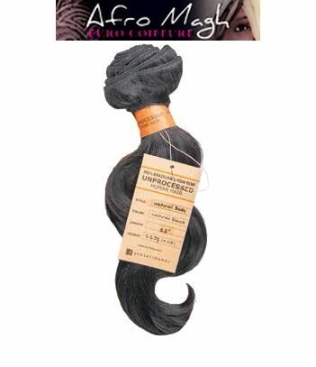 Bare&Natural - Tissage Cheveux brésiliens - Natural Body 16"
