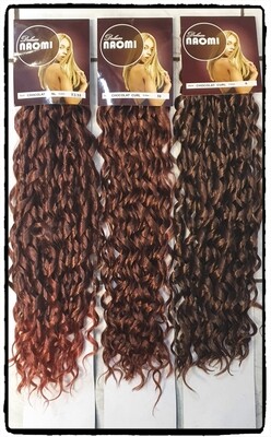 Deluxe NAOMI Chocolate Curl 18