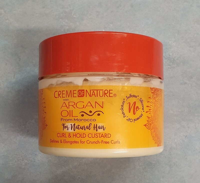 Creme of Nature Argan Oil - Curl & Hold Custard