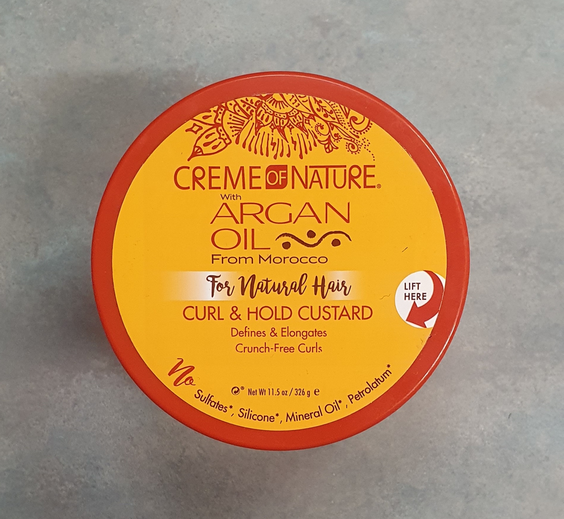 Creme of Nature Argan Oil - Curl & Hold Custard