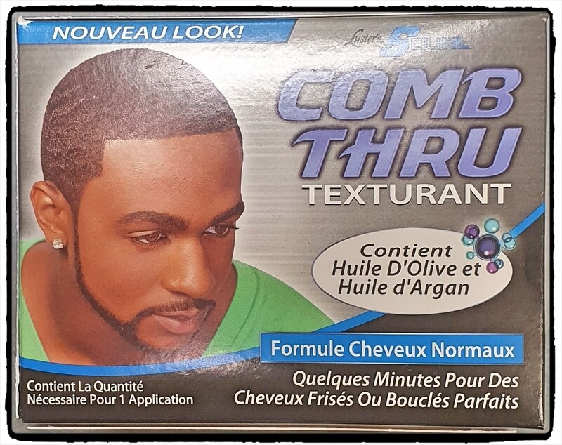 Luster's Scurl Comb Thru Texturizer à l'huile d'Olive et d'Argan 1 App