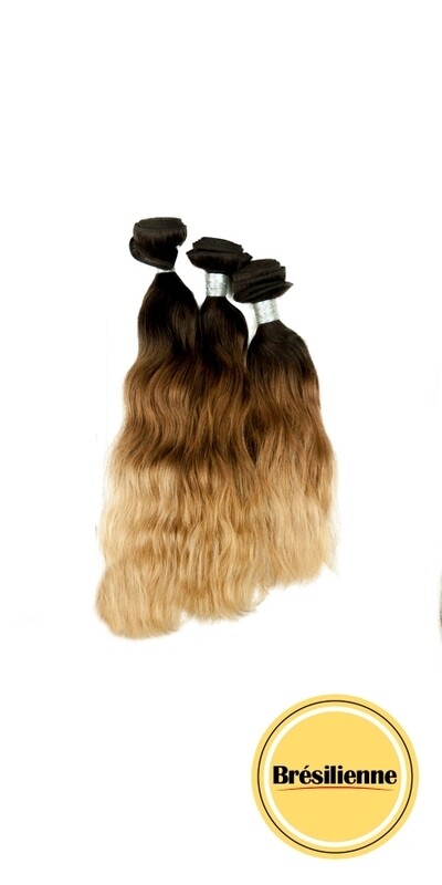 H'ADORA Tissage Cheveu Bresilien WAVY 3PCS 12" 14" 16"