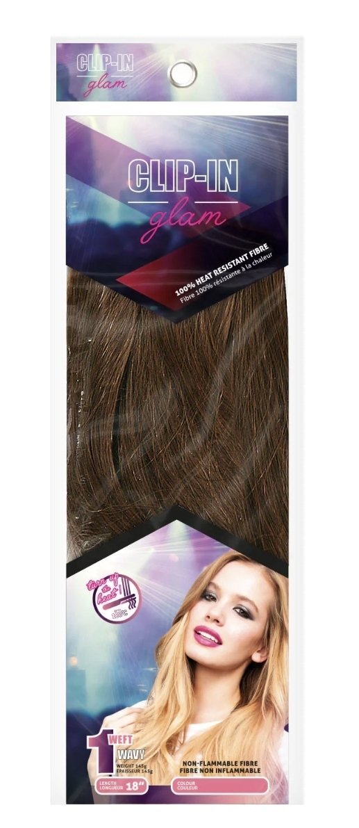 Clip-In Glam 1 piece - Extensions à clip - Wavy 22