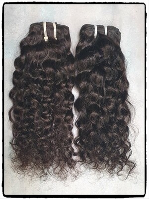 Extensions tissages Indiennes bouclées 100% vierges & remy 28 pouces 
