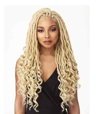SWISS LAVE WIG - 4×4 Lace Parting - Goddess Locs