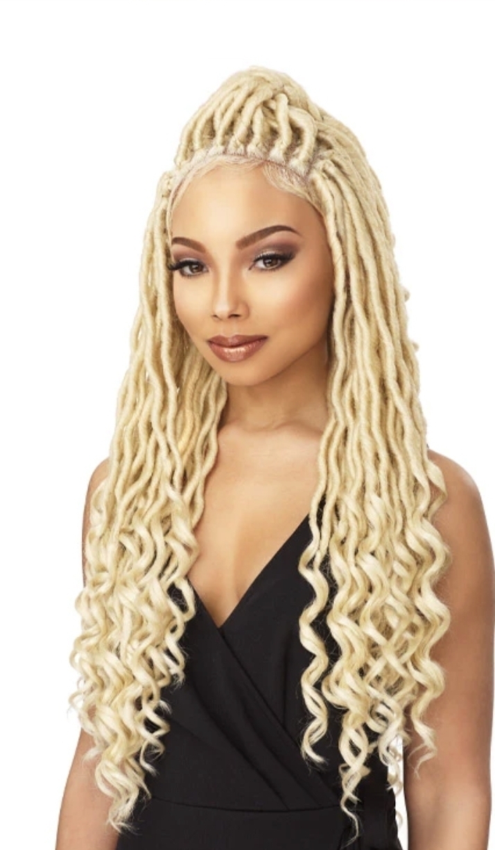 SWISS LAVE WIG - 4×4 Lace Parting - Goddess Locs