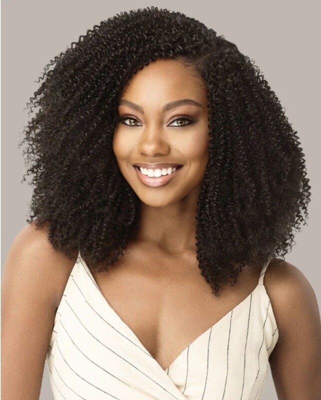 Outre Big Beautiful Hair - Extensions Clip-In 9PCS - 4C Coily Fro