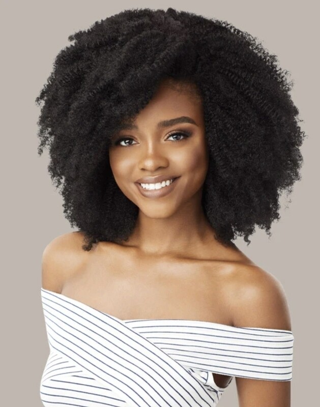 Outre Big Beautiful Hair - Extensions Clip-In 9PCS - 4C Corkscrew Afro 