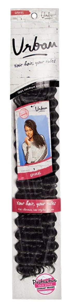 URBAN Crochet Braid - SPIRAL 18