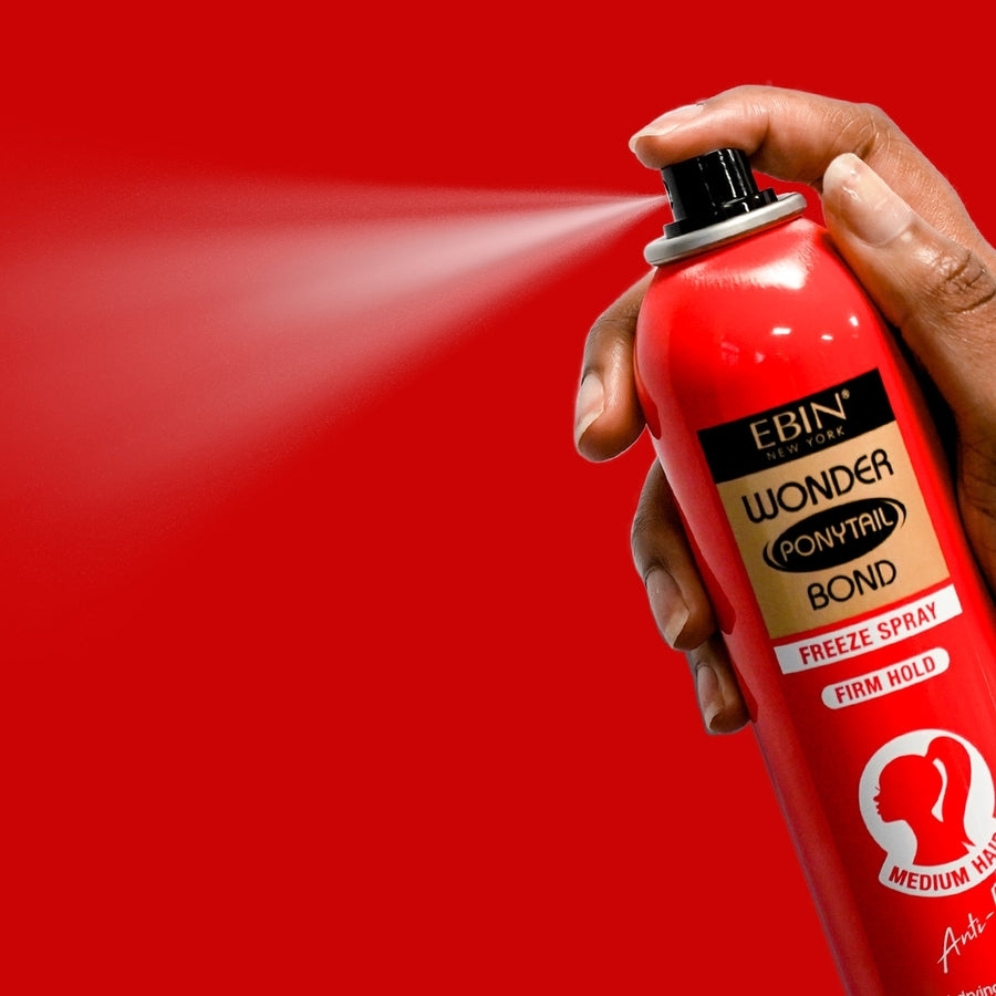 EBIN - WONDER PONYTAIL BOND FREEZE SPRAY TENUE FORTE 8 OZ/ 245 ML