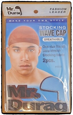 Mr. DURAG - Stocking WAVE CAP 2Pcs