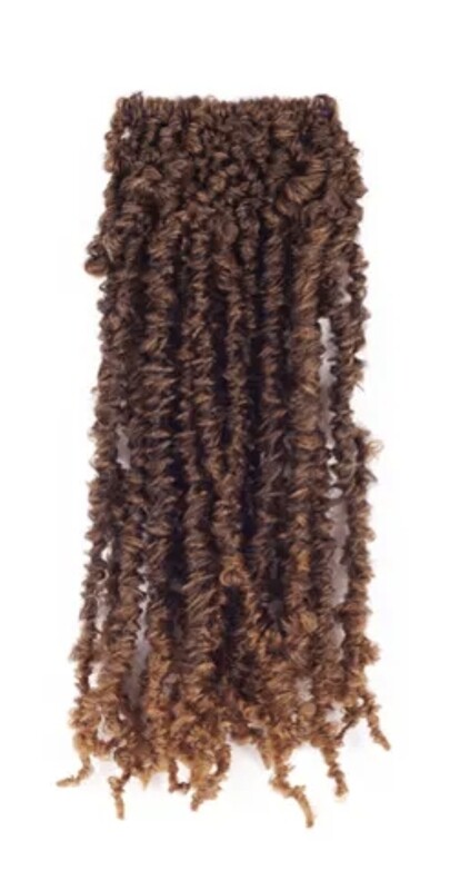 NAOMI Platinium - Butter Fly Locks 18"