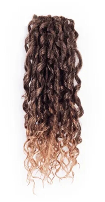 NAOMI Platinium - Petit Chocolate Curl 12"