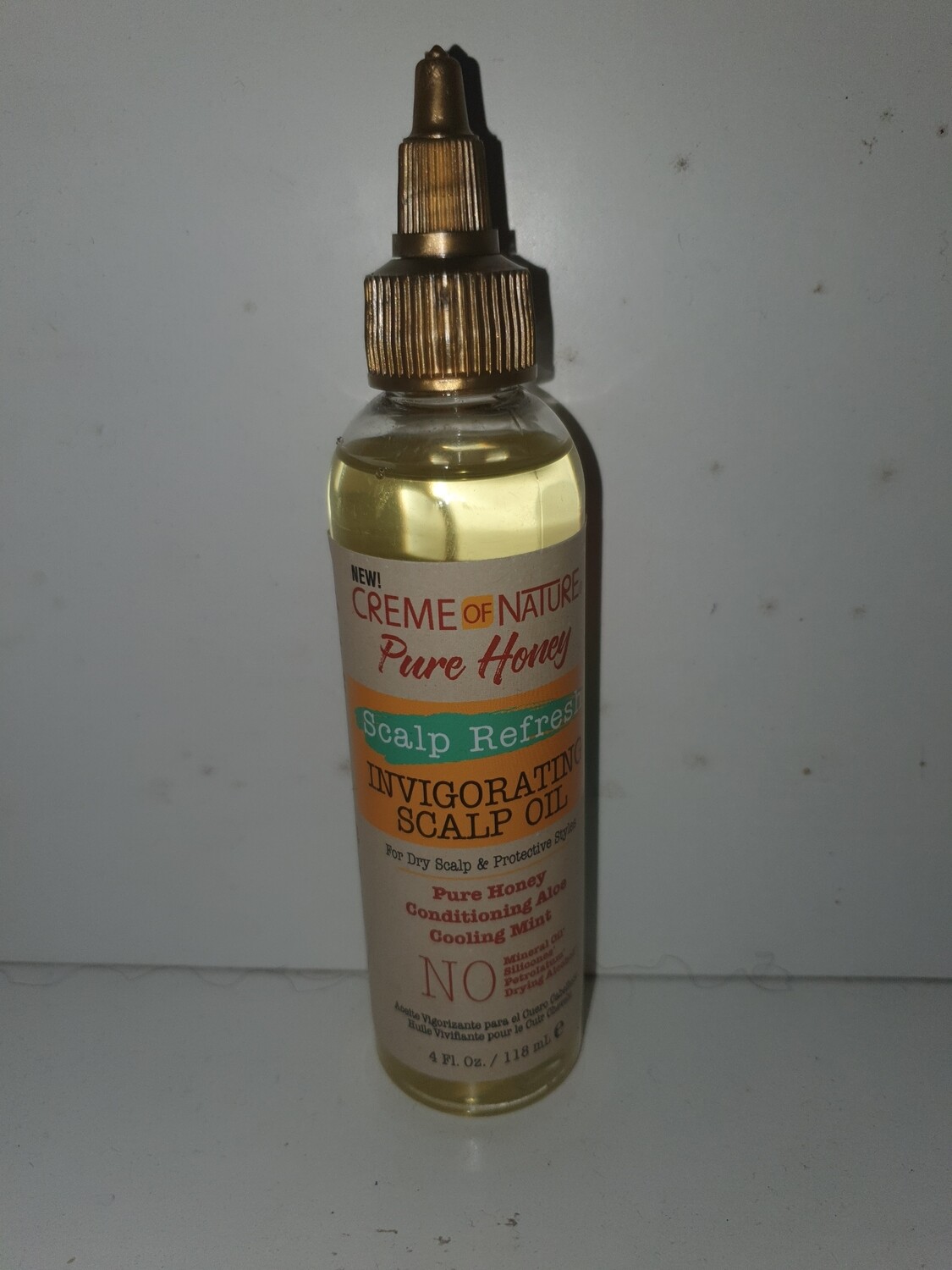 CREME OF NATURE Pure Honey Scalp Refresh - INVIGORATING SCALP OIL