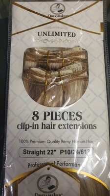 DRESSMAKER Unlimited 8 Pieces Clip-In Extensions