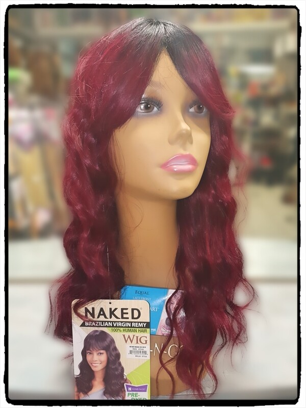 NAKED Perruque Brésilienne Virgin Remy Loose Deep 20"