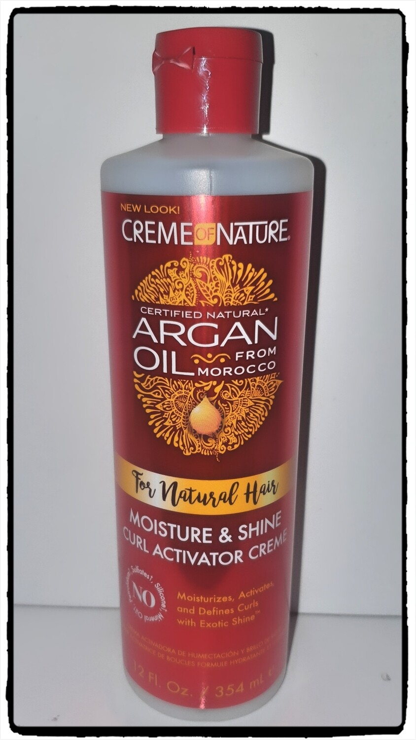 Creme Of Nature Argan Oil - Moisture & Shine Curl Activator Creme